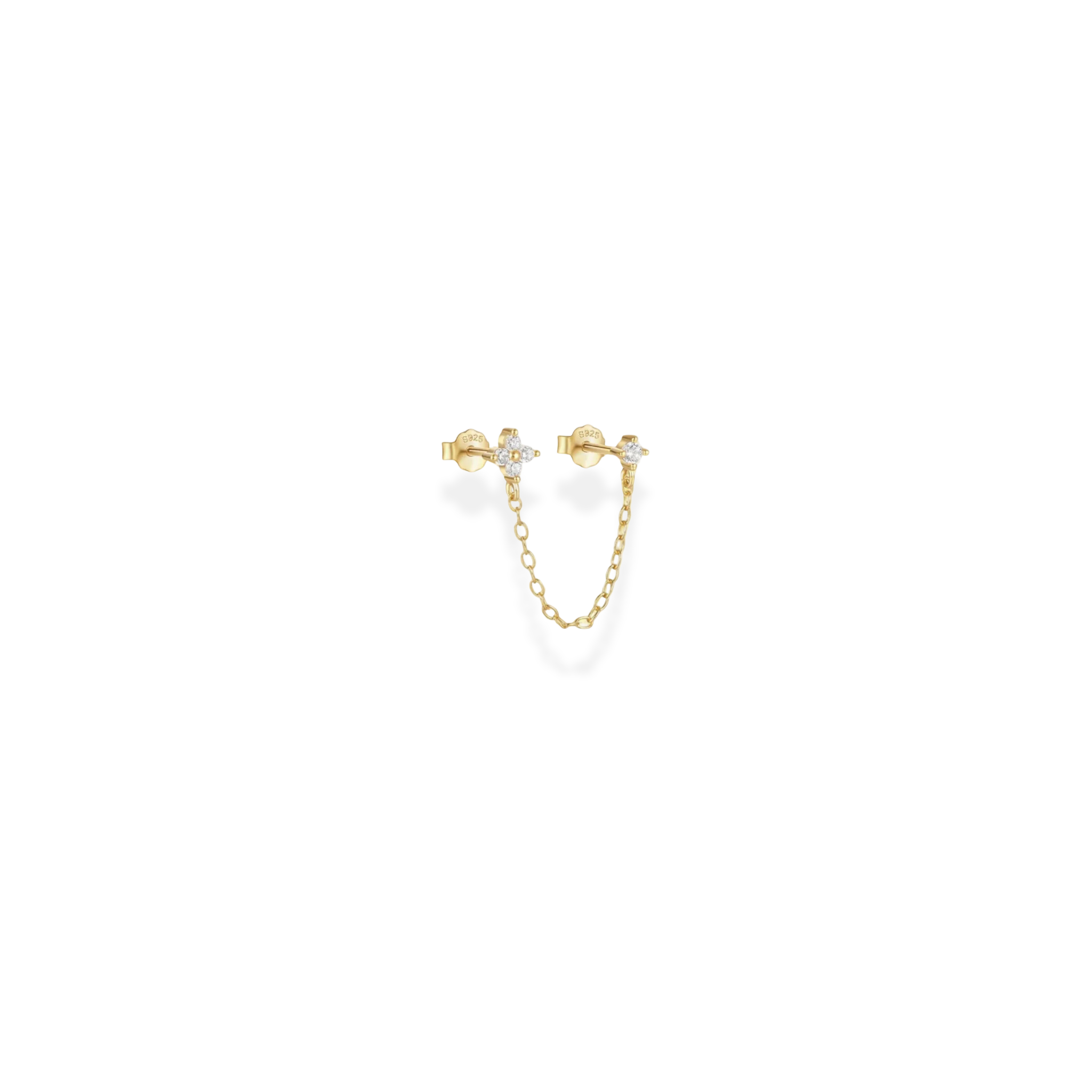 Mono - Boucle NOVA Gold : Luxlab Collection – Le Duo Audacieux qui Relie Tes Piercings - Luxlab Collection