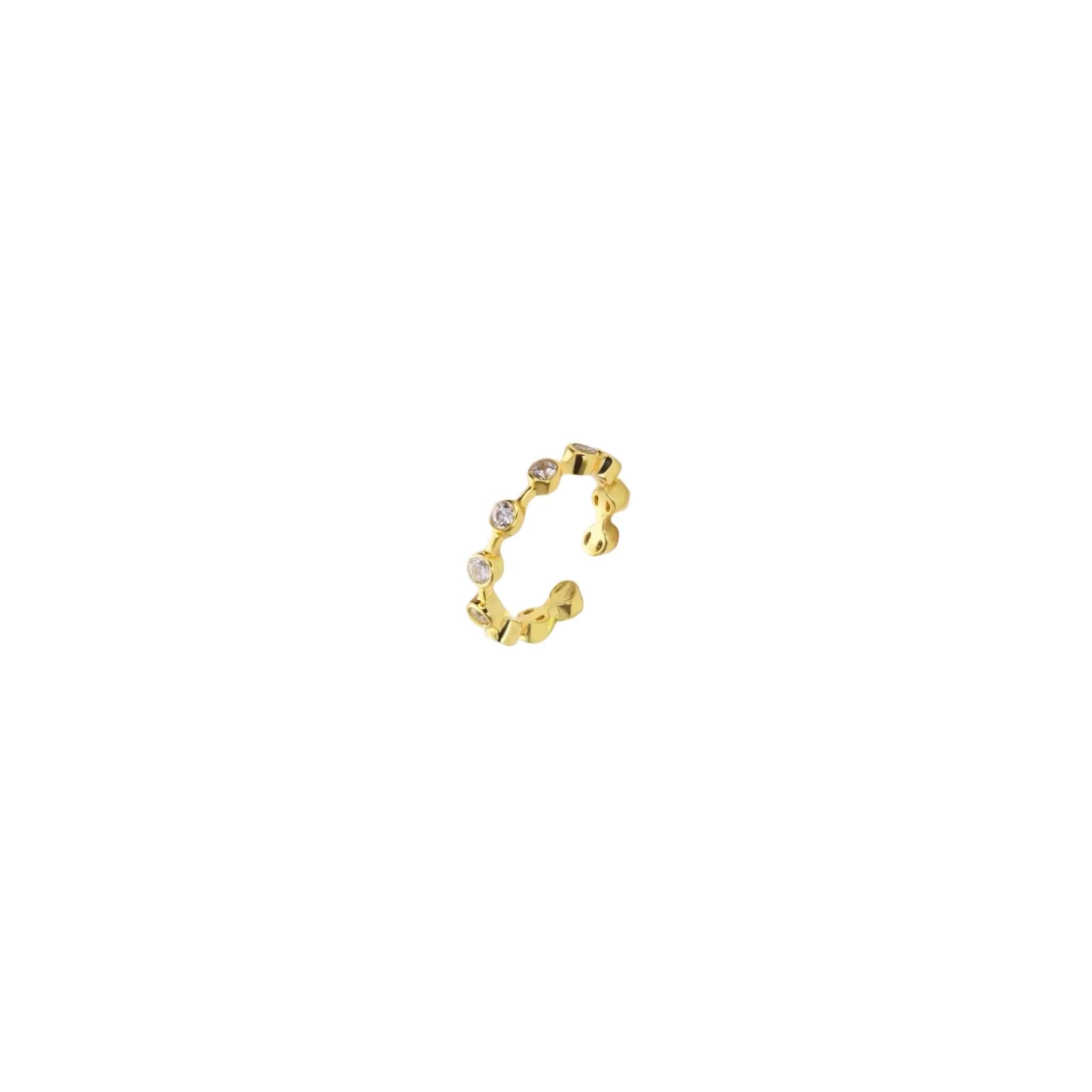 Bague ajustable NINA : Luxlab Collection – Fine, Lumineuse & Parfaite pour le Stacking - Luxlab Collection