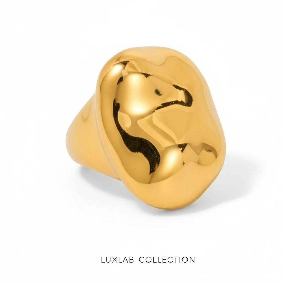 Bague Aria – Acier inoxydable PVD or 18 carats - Luxlab Collection