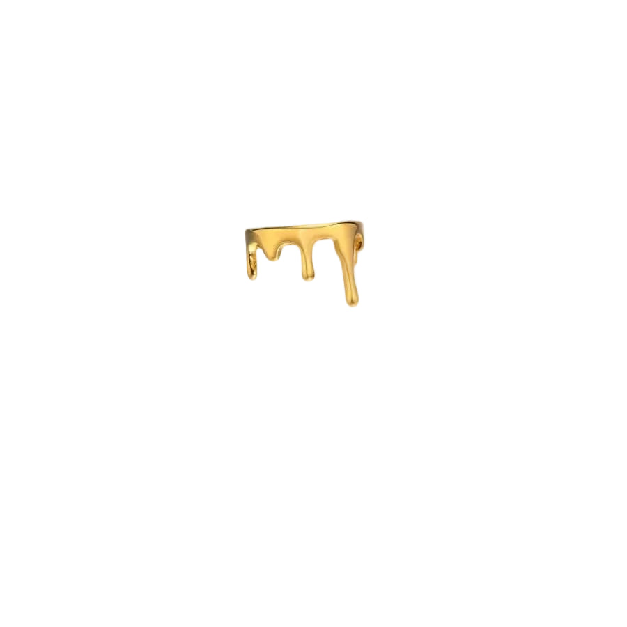 Bague DRIP — Acier inoxydable PVD or 18 carats - Luxlab Collection