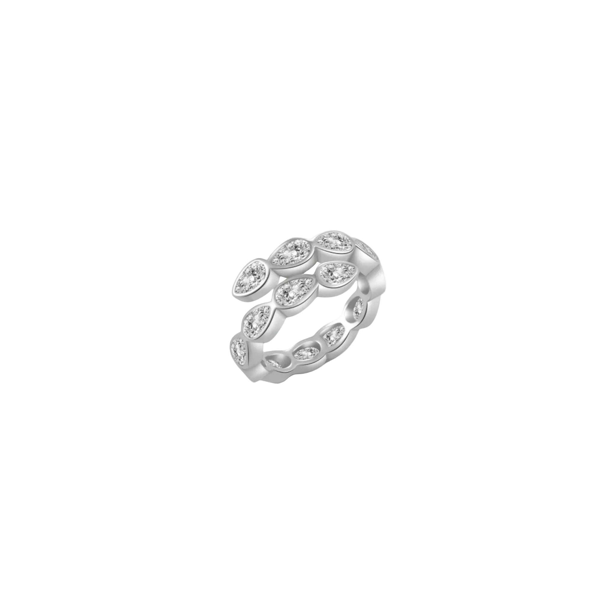 Bague MAUD Silver : Luxlab Collection – Luxueuse, Ajustable & Parfaite pour Sublimer Ton Quotidien - Luxlab Collection