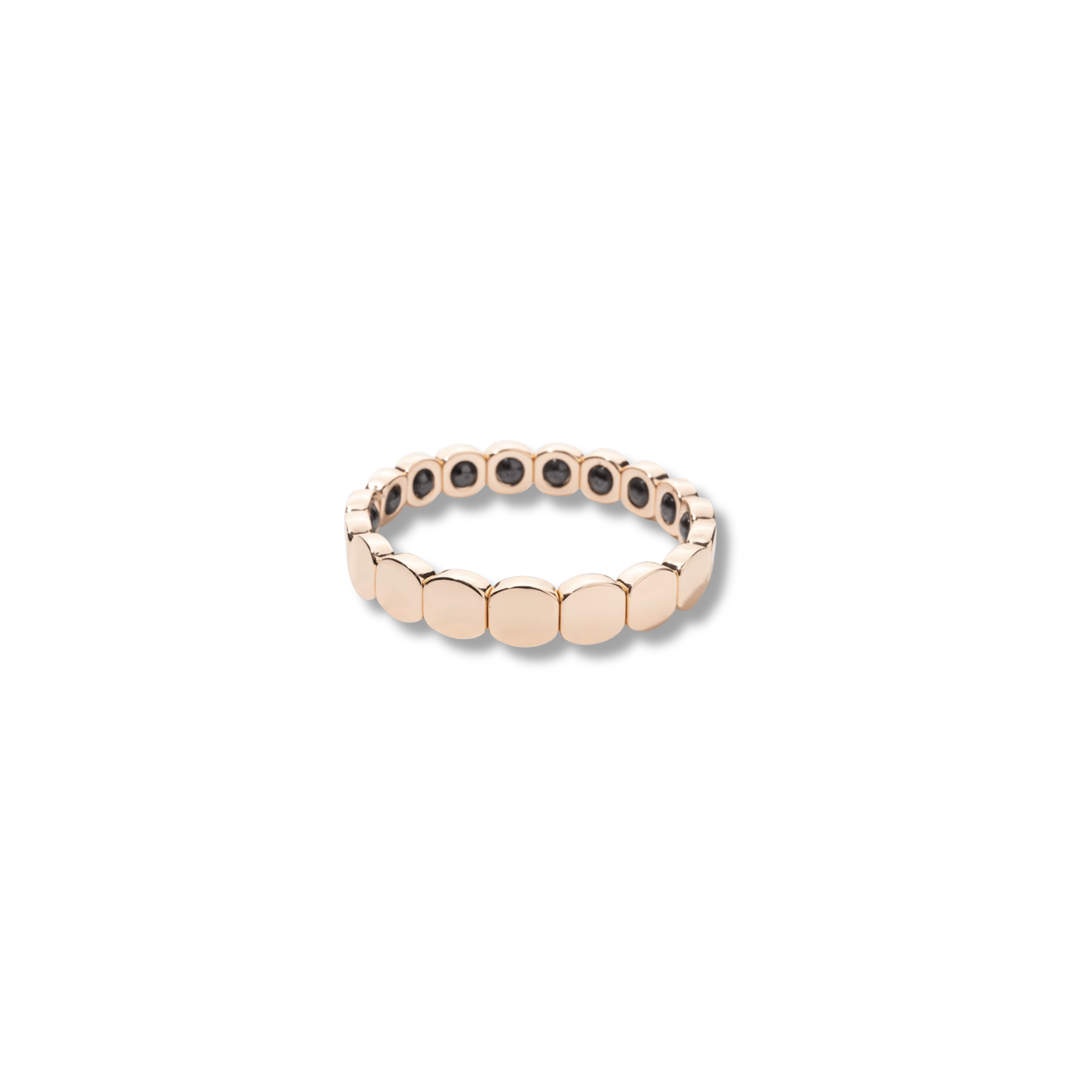 bracelet cleo en acier inoxydable 316l pvd or 18k sur fond blanc luxlab collection