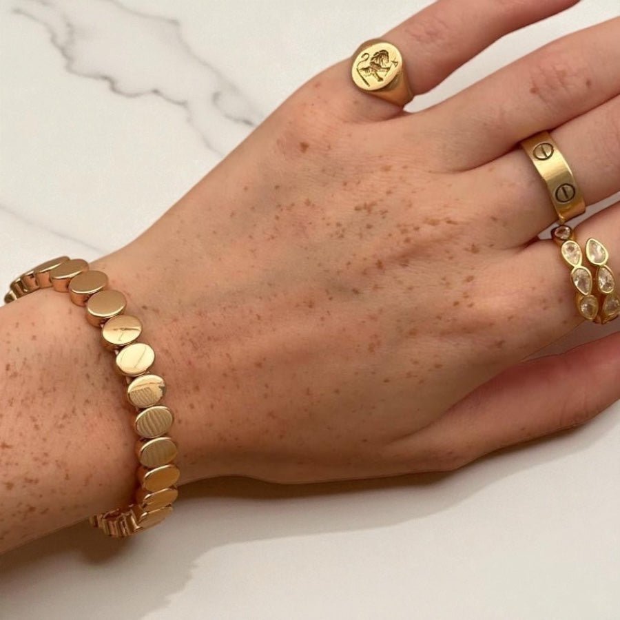 Bracelet Rosé All Day — Acier inoxydable PVD or rose - Luxlab Collection