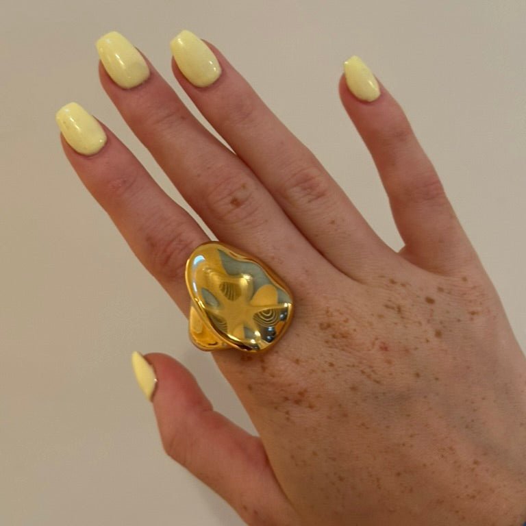 Bague Aria – Acier inoxydable 316L PVD or 18K - Luxlab Collection