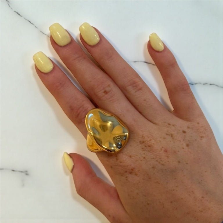 Bague Aria – Acier inoxydable PVD or 18 carats - Luxlab Collection