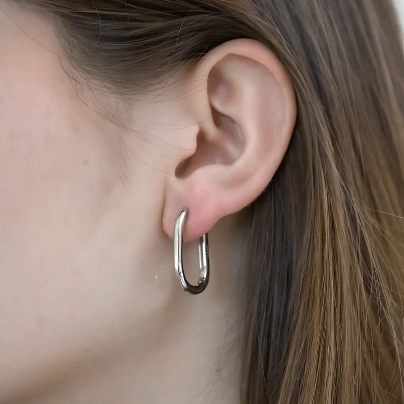 Créoles Hailey : Luxlab Collection – Les Boucles d'Oreilles "Clean Girl" par Excellence - Luxlab Collection