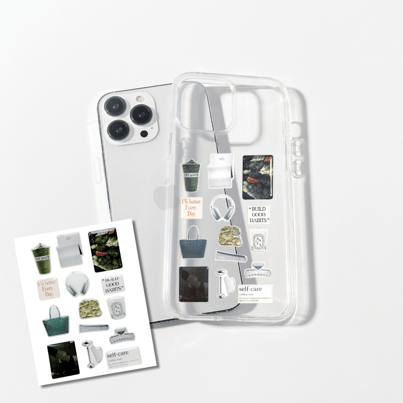 Free Mini - Pack de stickers " Pinterest Girl" - Cadeau - Luxlab Collection