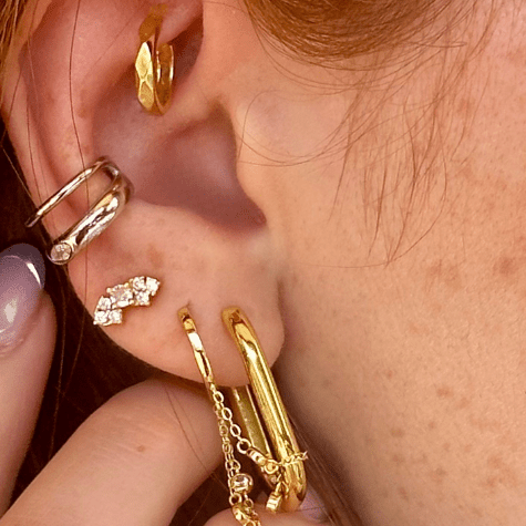 ear stack luxlab icon set 5 bijoux portes ensemble luxlab collection