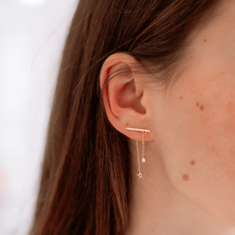 Mono - Boucle STELLAR Gold : Luxlab Collection – L'Éclat Céleste Doré & Audacieux - Luxlab Collection