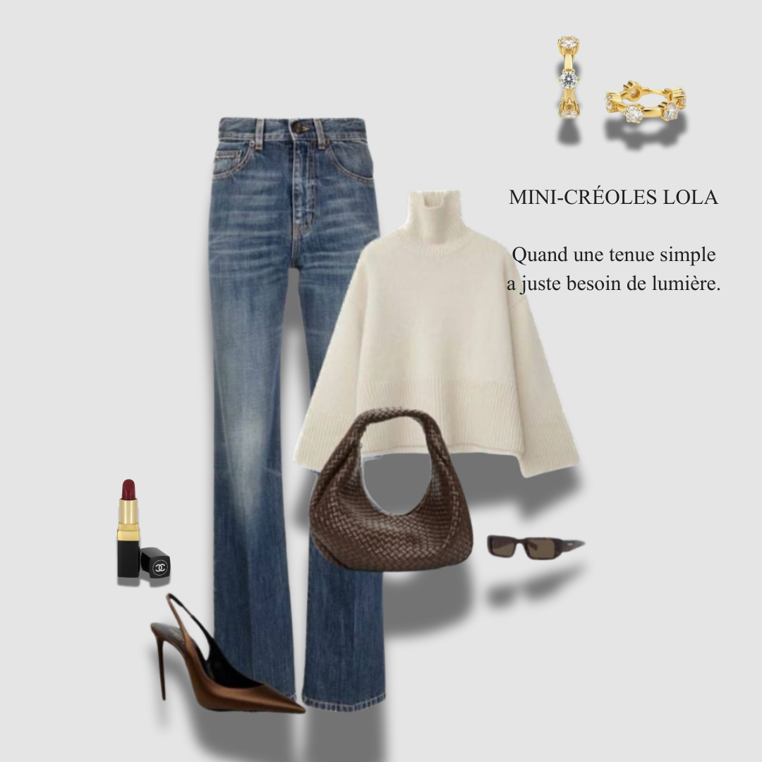 4 paires de boucles d’oreilles essentielles